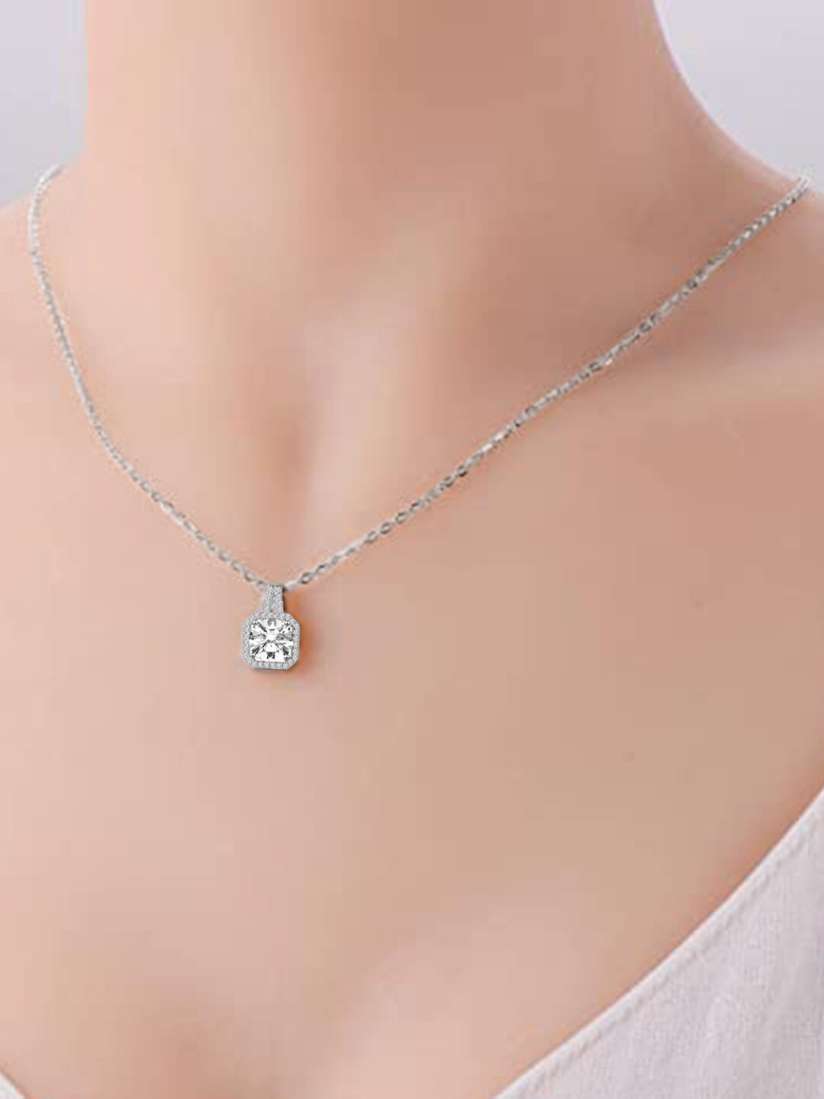 silver pendant chain for girls and woman  unique stylish